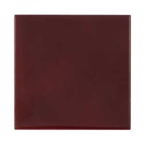 Carron Set of 10 Plain Dark Red Tiles LGC078