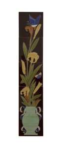 Carron Set of 10 Strip Bird And Flowers Tiles LGC086