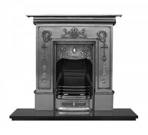 Carron Bella Full Polish Cast Iron Combination Fireplace RX060