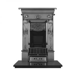 Carron Crocus Full Polish Cast Iron Combination Fireplace RX066