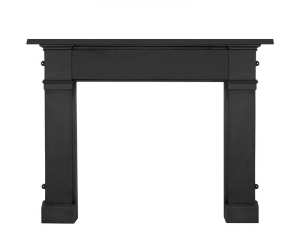 Carron Somerset Black Cast Iron Fireplace Surround RX101