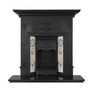 Carron Verona Black Cast Iron Combination Fireplace RX246