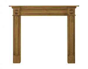 Carron Derry Waxed Solid Pine Fireplace Surround SMC002