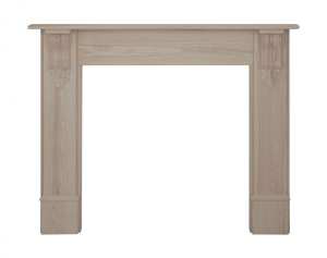 Carron Edinburgh Corbel Unwaxed Solid Pine Fireplace Surround SMC018