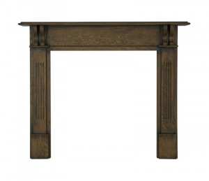 Carron Earlswood Distressed Solid Oak Fireplace Surround SMC103