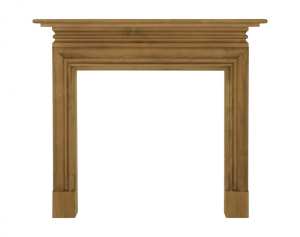 Carron Wessex Waxed Solid Pine Fireplace Surround SMC110