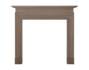 Carron Wessex Unwaxed Solid Oak Wide Opening Fireplace Surround SMC178
