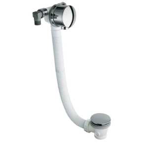 Crosswater Bath Filler With Click Clack Waste Extended BFW0302C