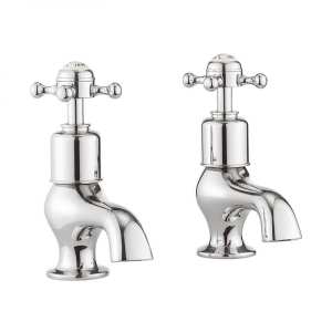 Crosswater Belgravia Crosshead Bath Pillar Taps BL340DC