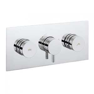 Crosswater Dial Shower Valve Twin Outlet DIAL KAI 4
