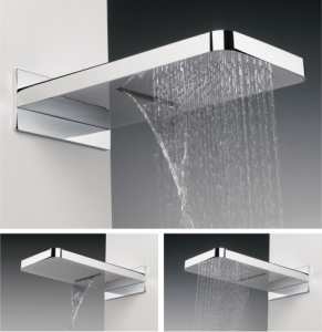 Crosswater Revive Shower Head with Waterfall feature FH2000C