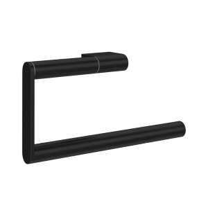 Crosswater MPRO Matt Black Towel Ring PRO013M