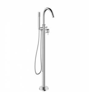 Crosswater MPRO Chrome Freestanding Bath Shower Mixer Tap PRO416FC