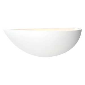 Endon Mini Crescent Plaster Wall Uplighter 10401