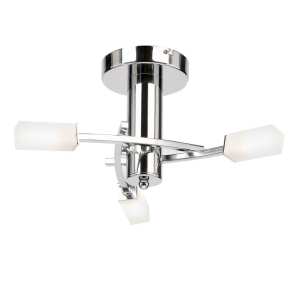 Endon Havana Multi Arm Glass Halogen Ceiling Light 146 3CH