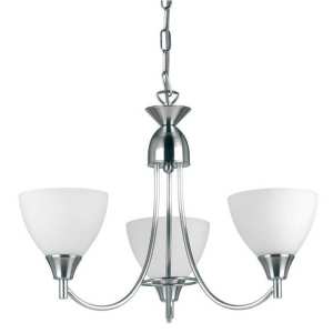 Endon Alton Multi Arm Glass Ceiling Light 1805 3SC