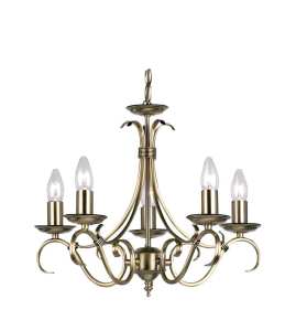 Endon Bernice Multi Arm Lamp Ceiling Light 2030 5AN