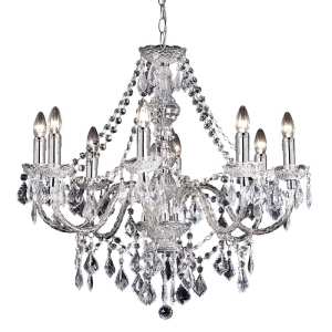 Endon Clarence Multi Arm Lamp Pendant Light 308 8CL
