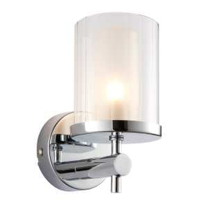 Endon Britton Bathroom Glass Halogen Ceiling Light 51885