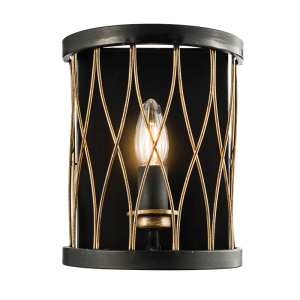 Endon Heston Metal Wall Light 61499
