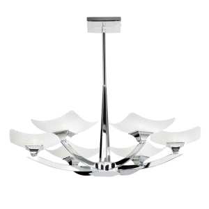 Endon Ayres Multi Arm Glass Halogen Wall Light AYRES 6CH