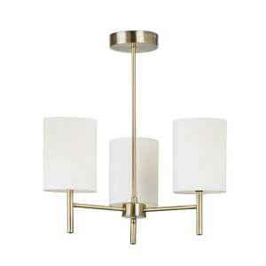 Endon Brio Multi Arm Shade Ceiling Light BRIO 3AB