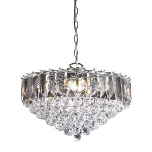 Endon Fargo Single Pendant Light FARGO 18CH