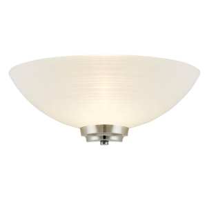 Endon Welles Glass Wall Light WELLES 1WBSC