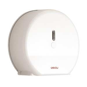 Gedy Maxi Jumbo Rollpaper Dispenser White 2429 02