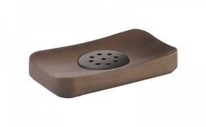 Gedy Dafne Soap Dish Dark Bamboo 3911 30