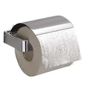 Gedy Lounge Toilet Roll Holder With Flap Chrome 5425 13