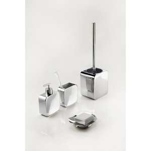 Gedy Polaris Toilet Brush  Polished Stainless Steel PL33 13