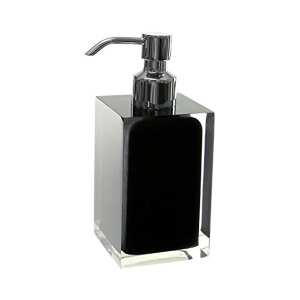 Gedy Rainbow Soap Dispenser Glossy Black RA81 14