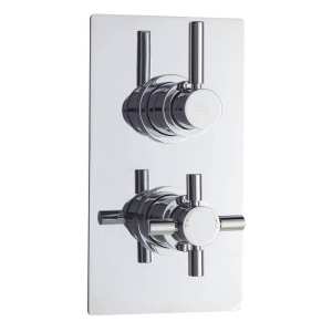 Hudson Reed Tec Pura Twin Thermostatic Shower Valve A3003V