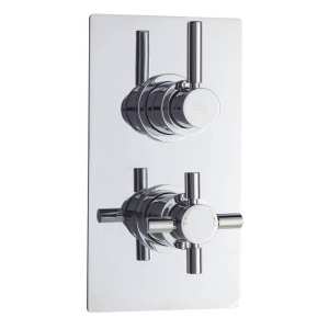 Hudson Reed Tec Pura Twin Thermostatic Shower Valve A3003V