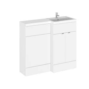 Hudson Reed Fusion White Gloss 1000mm RH Combination Furniture Unit and Basin CBI127