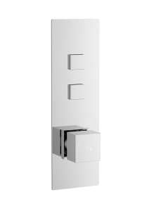 Hudson Reed Ignite Two Outlet Square Shower Valve CPB3311