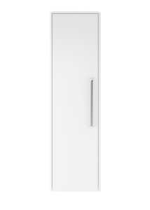 Hudson Reed Solar Pure White Tall 350mm Wall Hung Unit CUR162