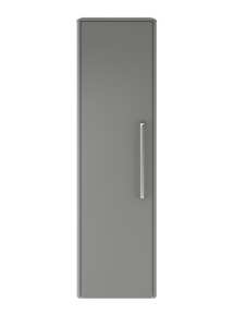 Hudson Reed Solar Cool Grey Tall 350mm Wall Hung Unit CUR262