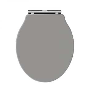 Hudson Reed Old London Storm Grey Soft Close Toilet Seat LOS298