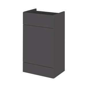 Hudson Reed Grey Gloss 500mm WC Unit OFF946