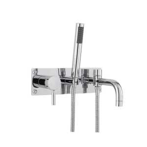 Hudson Reed Tec Single Lever Wall Mounted Bath Shower Mixer Tap PK350
