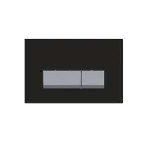 Kartell Keytec Black Glass Flush Plate