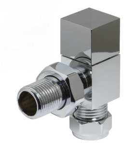 Kartell Cube Angled Radiator Valves CUBE ANG