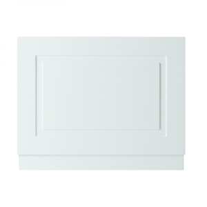 Kartell Astley 750mm Matt White Bath End Panel FUR513AS