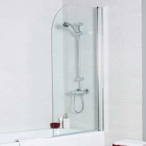 Kartell Koncept Straight Bath Screen Radius Edge 1400 x 780 KONSS