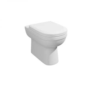 Kartell Lifestyle Comfort Height Back To Wall Close Coupled WC with Soft Close Seat POT730LS SEA101D