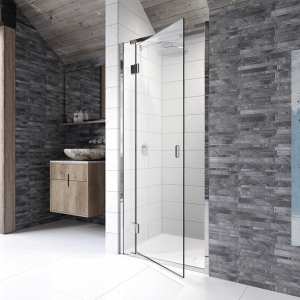 Kudos Pinnacle8 760 Shower Hinged Door with Inline Panel