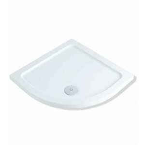 MX Elements Quadrant Flat Top Stone Shower Tray 900 x 900mm