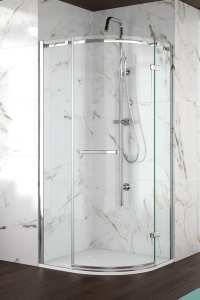 Merlyn Series 8 Frameless 800 1 Door Hinged Quadrant Shower Enclosure